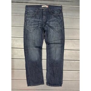 Vintage Levis 559 Jeans Mens 38X34 Blue Dark Wash Denim Relaxed Straight‎ Leg